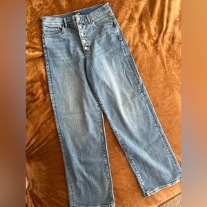 EXPRESS SUPER HIGH RISE WIDE LEG 12 LONG
